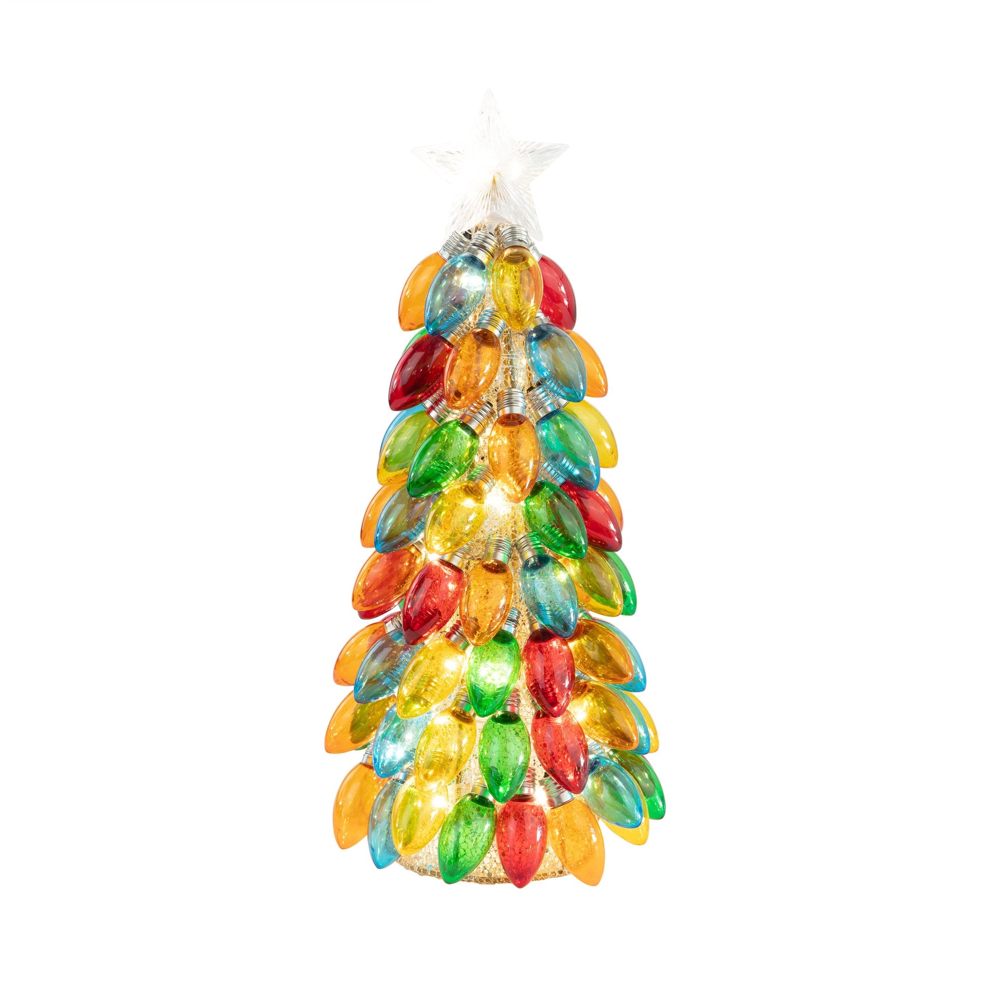 18 in. Retro C9 Bulb Tree - Multi - Color - Mr. Christmas