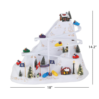 20 in. Winter Wonderland Bobsled Ride - Mr. Christmas