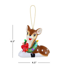 Mini Nostalgic Ceramic Figure - Reindeer
