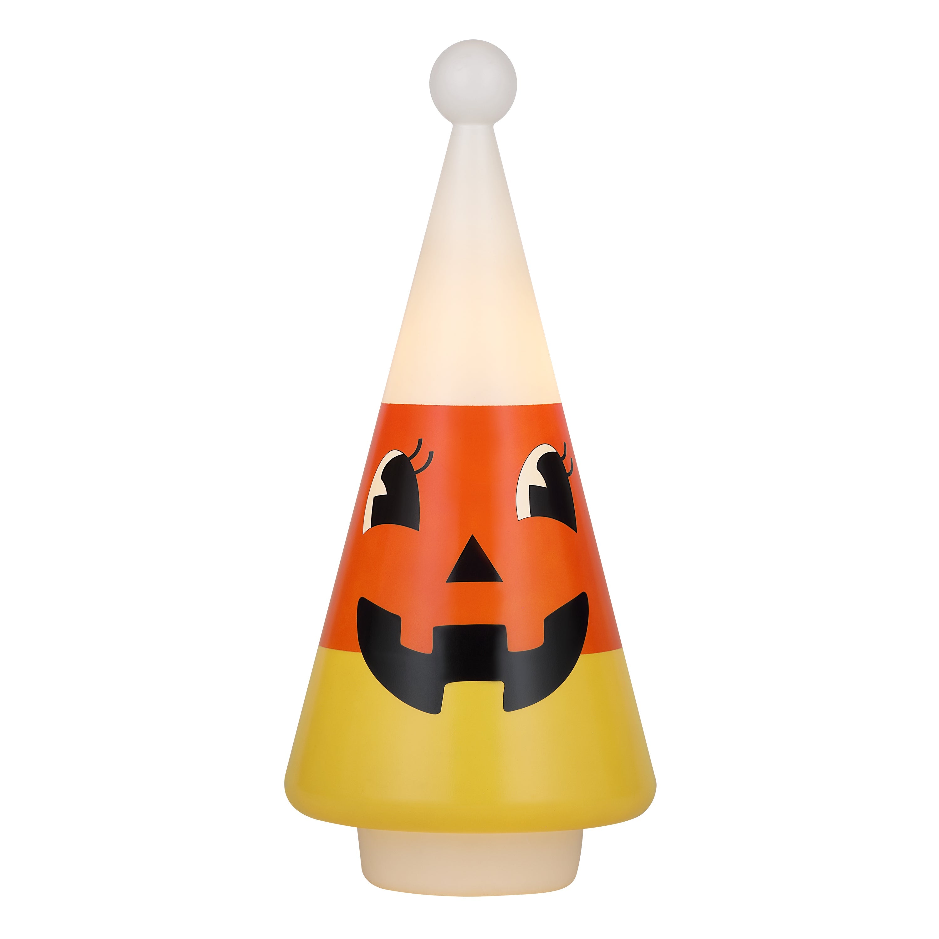 24 in. Candy Corn Blow Mold Cone - Mr. Christmas