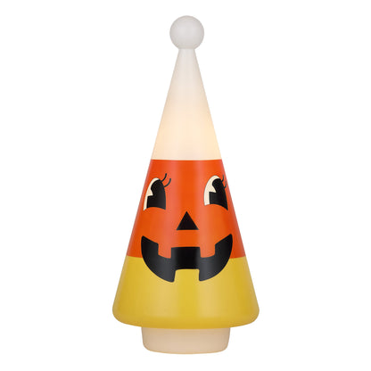 24 in. Candy Corn Blow Mold Cone - Mr. Christmas