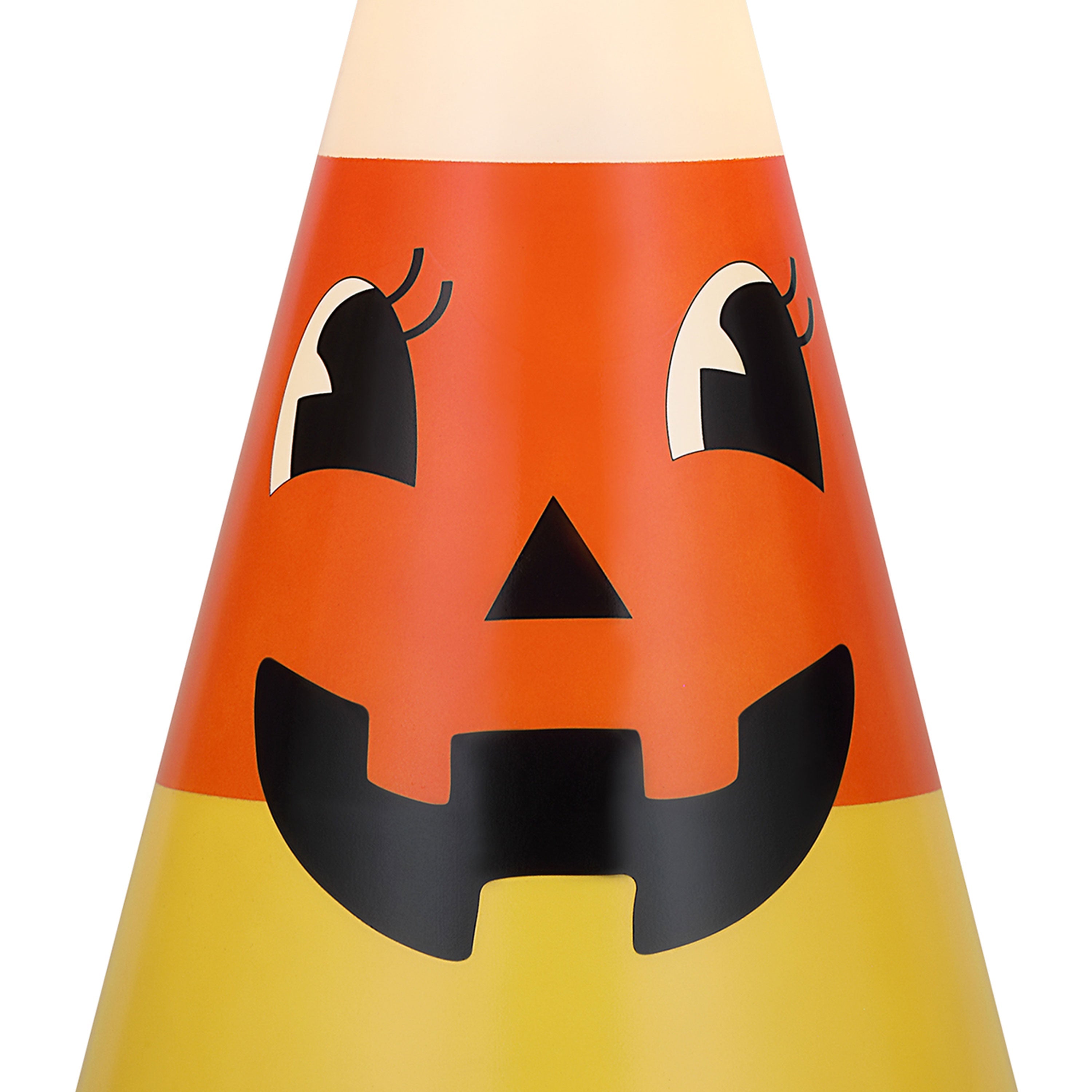 24 in. Candy Corn Blow Mold Cone - Mr. Christmas
