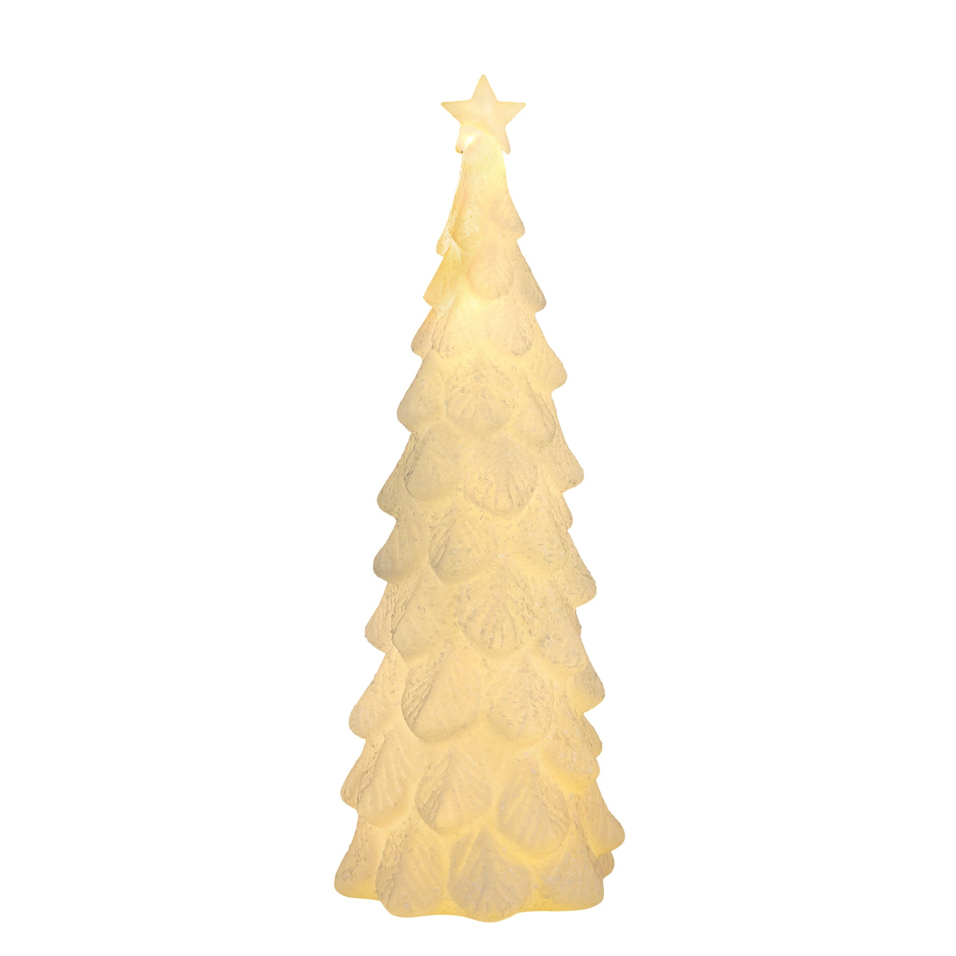 24 in. Lit Glitter Tree Blow Mold - Mr. Christmas