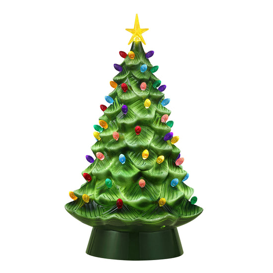 24 in. Nostalgic Shatterproof Tree - Green - Mr. Christmas