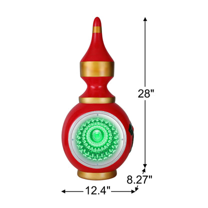 28 in. Blow Mold Reflector Ornament - Mr. Christmas