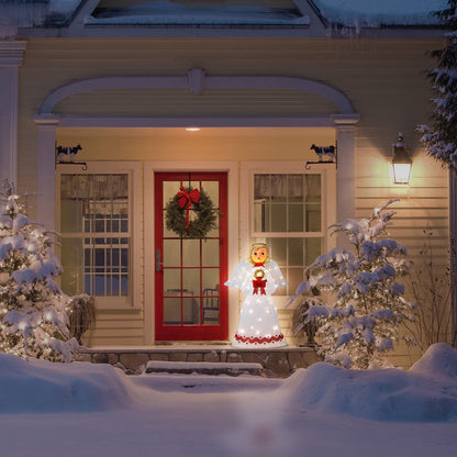 3 ft. Outdoor Tinsel Angel - Mr. Christmas