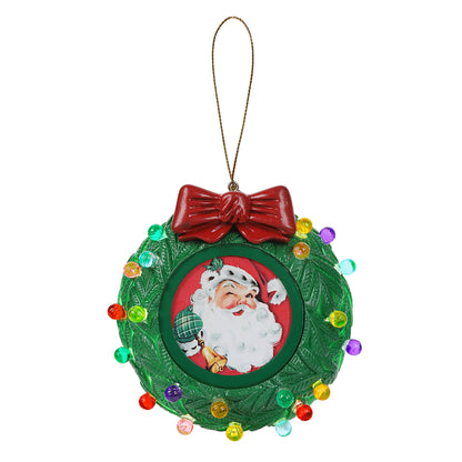 4" Recordable Wreath Ornament - Green - Mr. Christmas