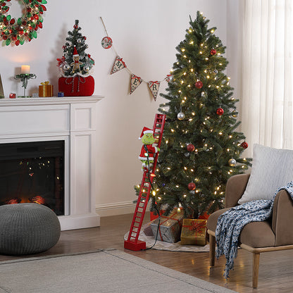 43 in. Animated Ladder Climbing Grinch - Mr. Christmas