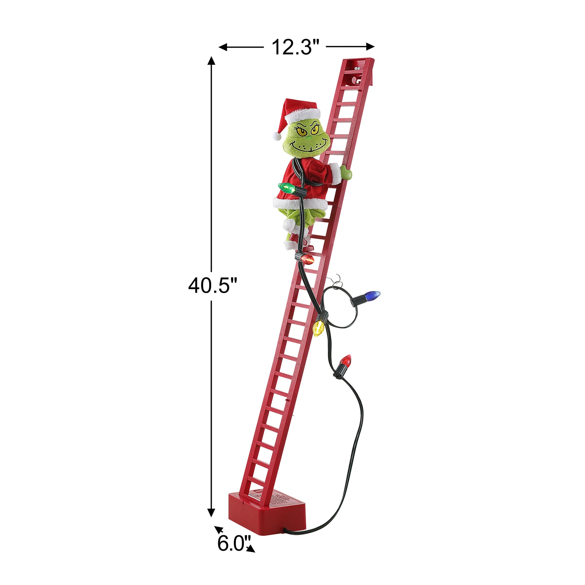 43 In Animated Ladder Climbing Grinch Mr Christmas 43-in-animated-ladder-climbing-grinch-mr-christmas