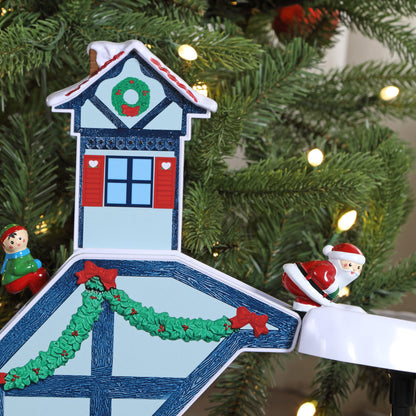 47 in. Animated & Musical Ski Slope Traditional - Mr. Christmas