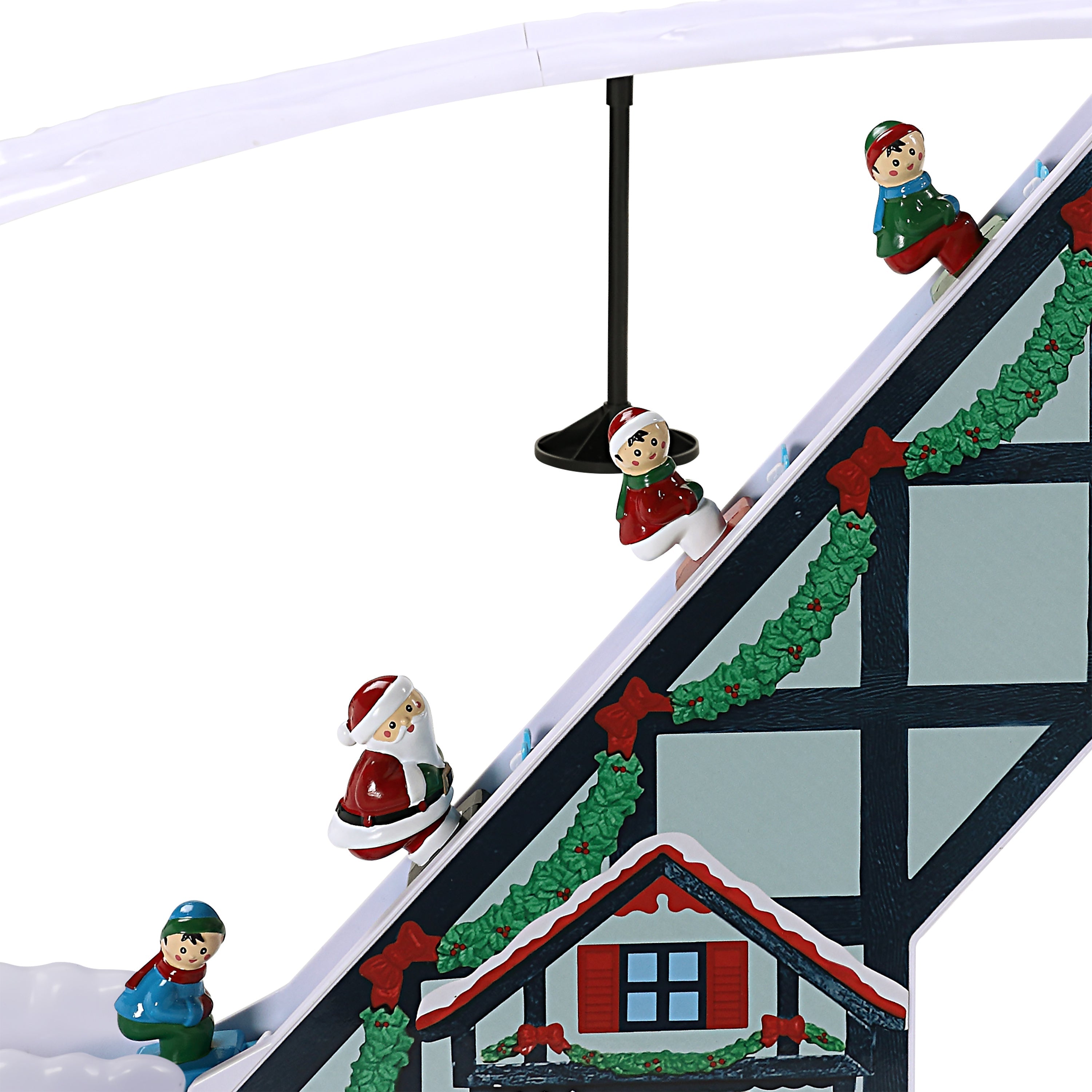 Mr. Christmas Animated Musical Gingerbread Ski Slope - Thumbnail 5