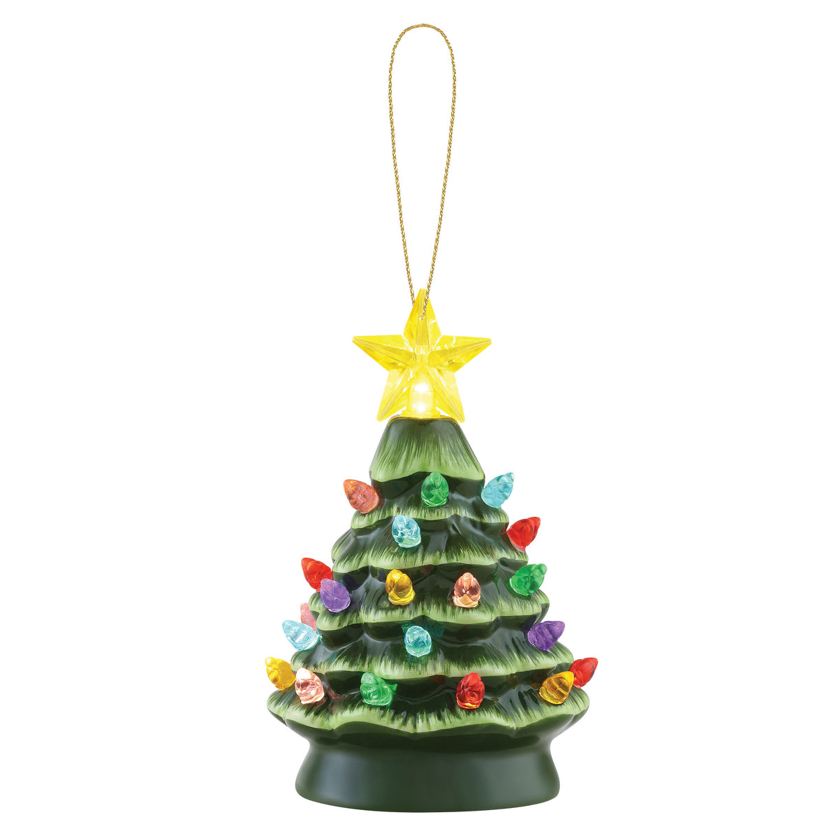5 in. Nostalgic Tree - Green - Mr. Christmas