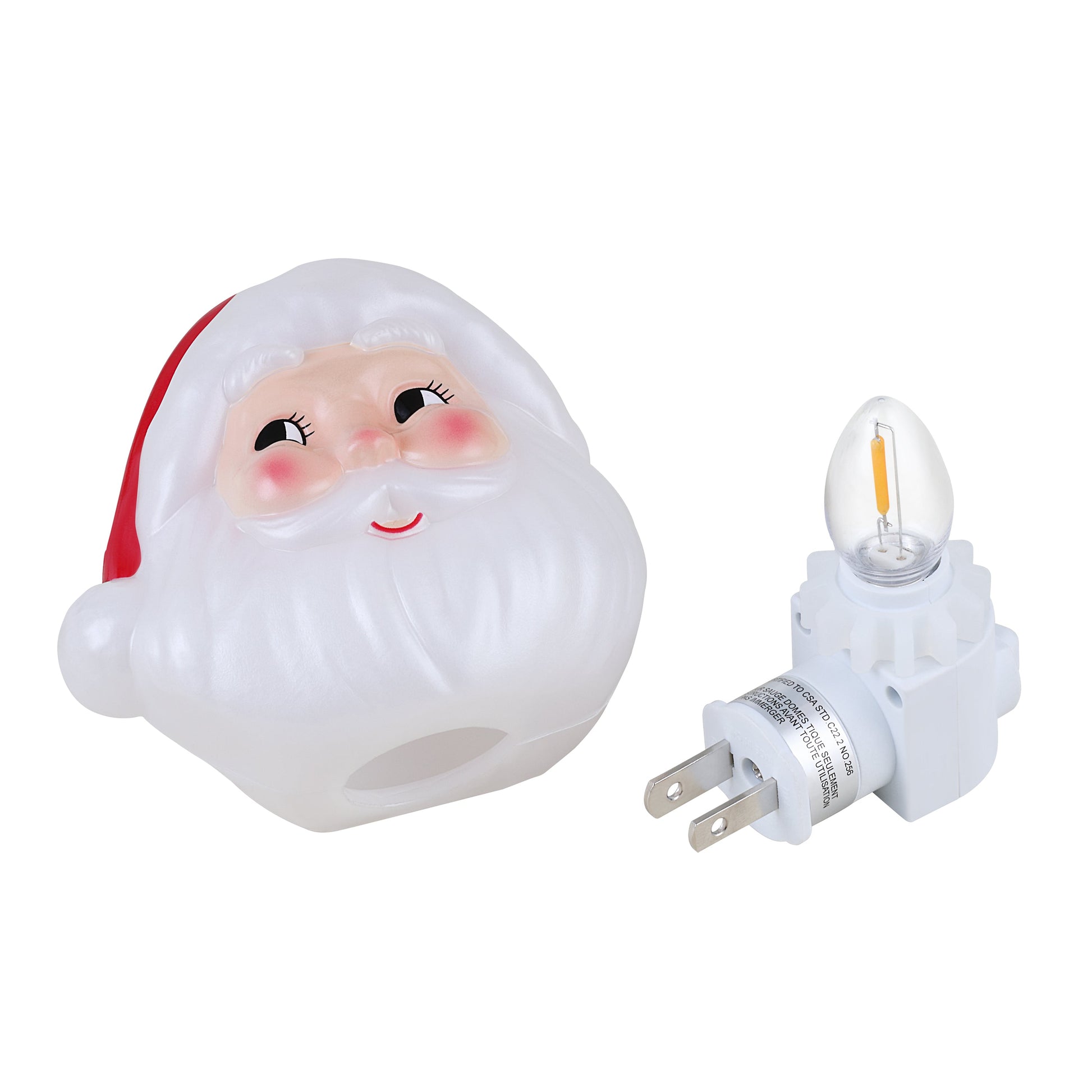 5 in. Shatterproof Night Light - Santa - Mr. Christmas