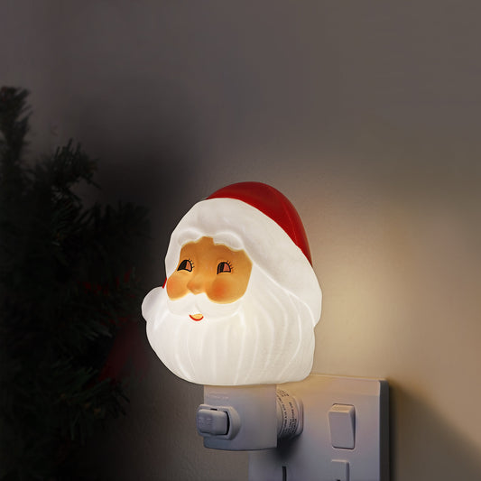 5 in. Shatterproof Night Light - Santa - Mr. Christmas