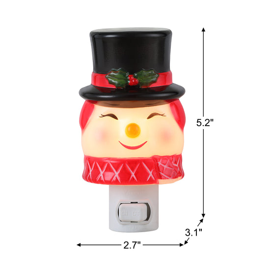 5 in. Shatterproof Night Light - Snowman - Mr. Christmas