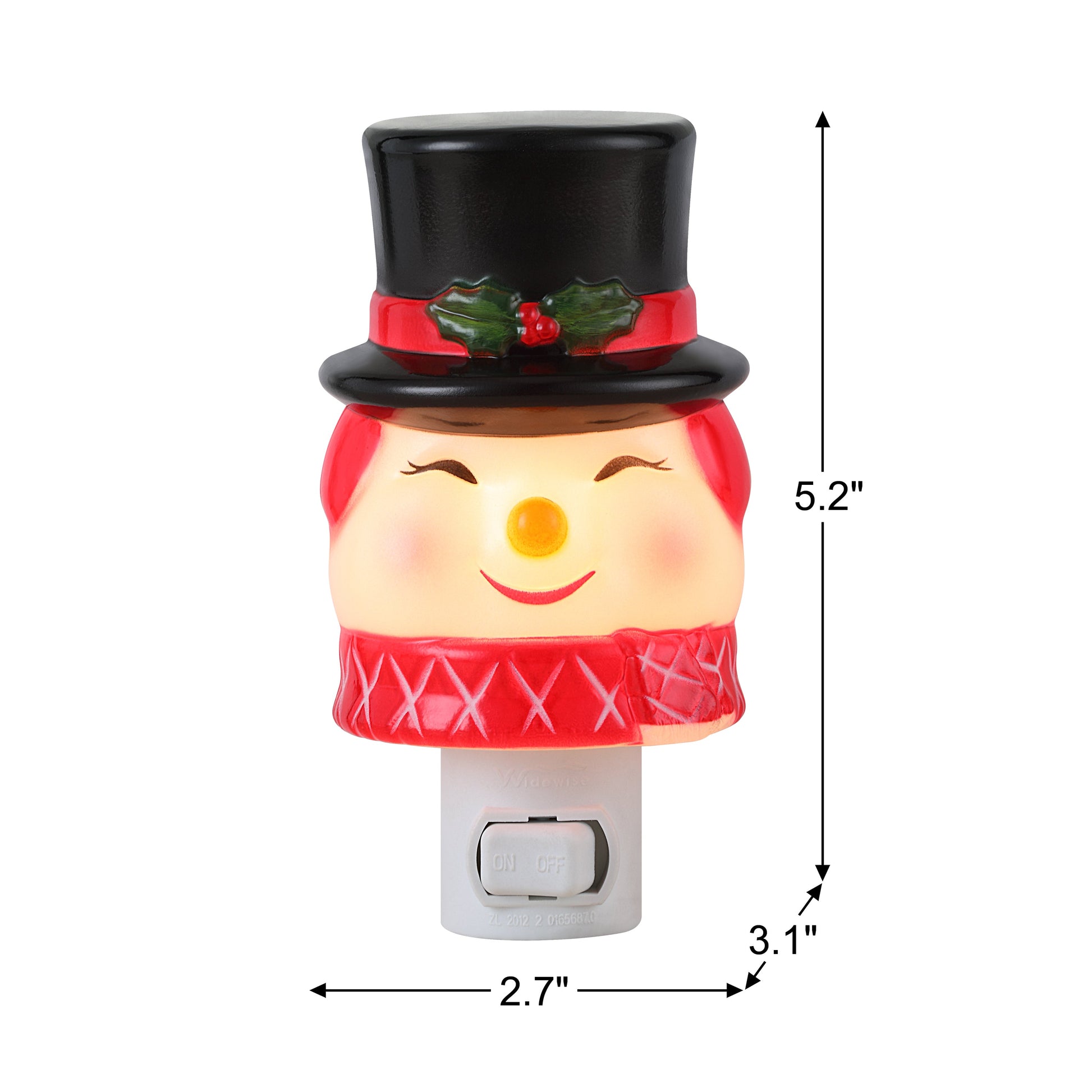 5 in. Shatterproof Night Light - Snowman - Mr. Christmas