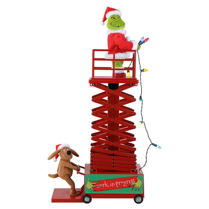 50 in. Animated and Musical Lift - Grinch - Mr. Christmas