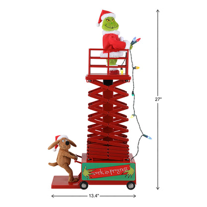 50 in. Animated and Musical Lift - Grinch - Mr. Christmas