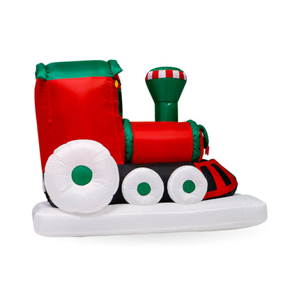 6 ft. Outdoor Lit Inflatable - Santa's Express Train - Mr. Christmas