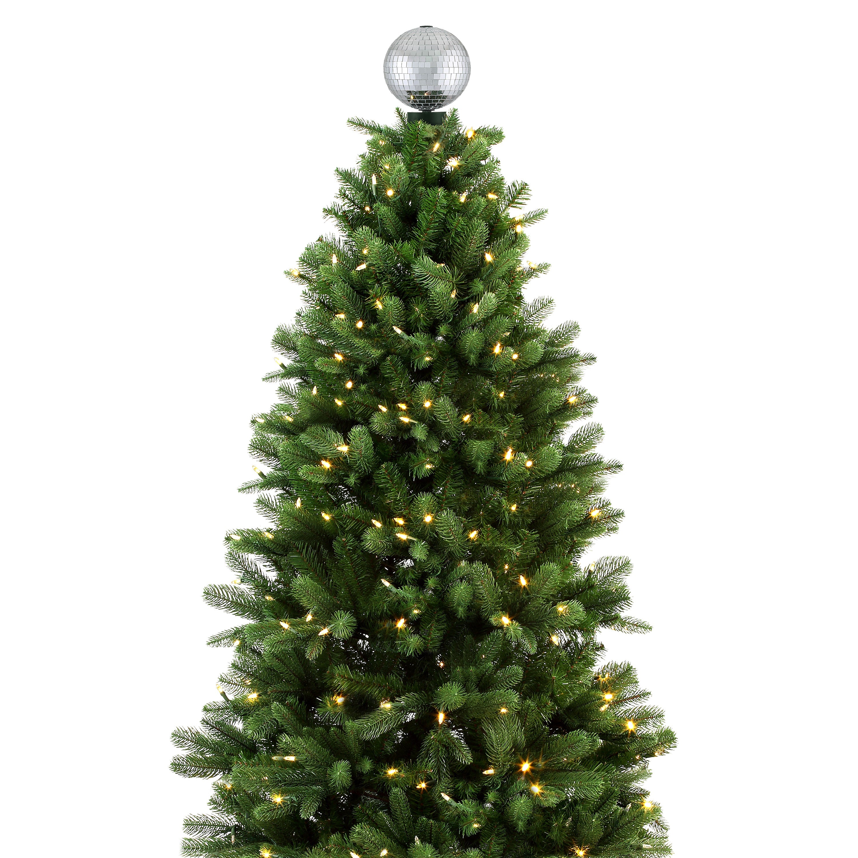 6 in. Animated Disco Ball Tree Topper - Thumbnail 4