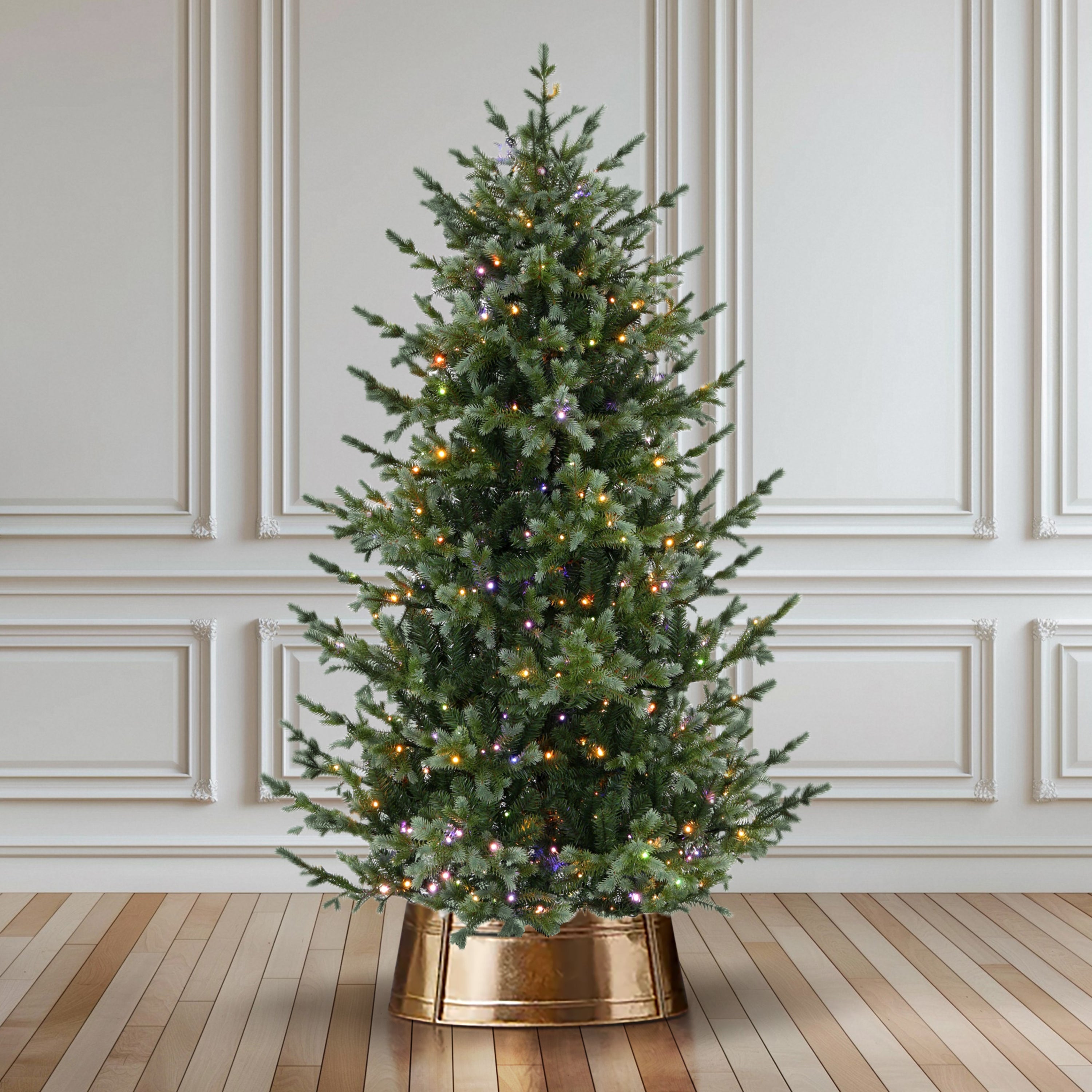 6.5 ft. Heirloom Light Show Artificial Tree – Mr. Christmas