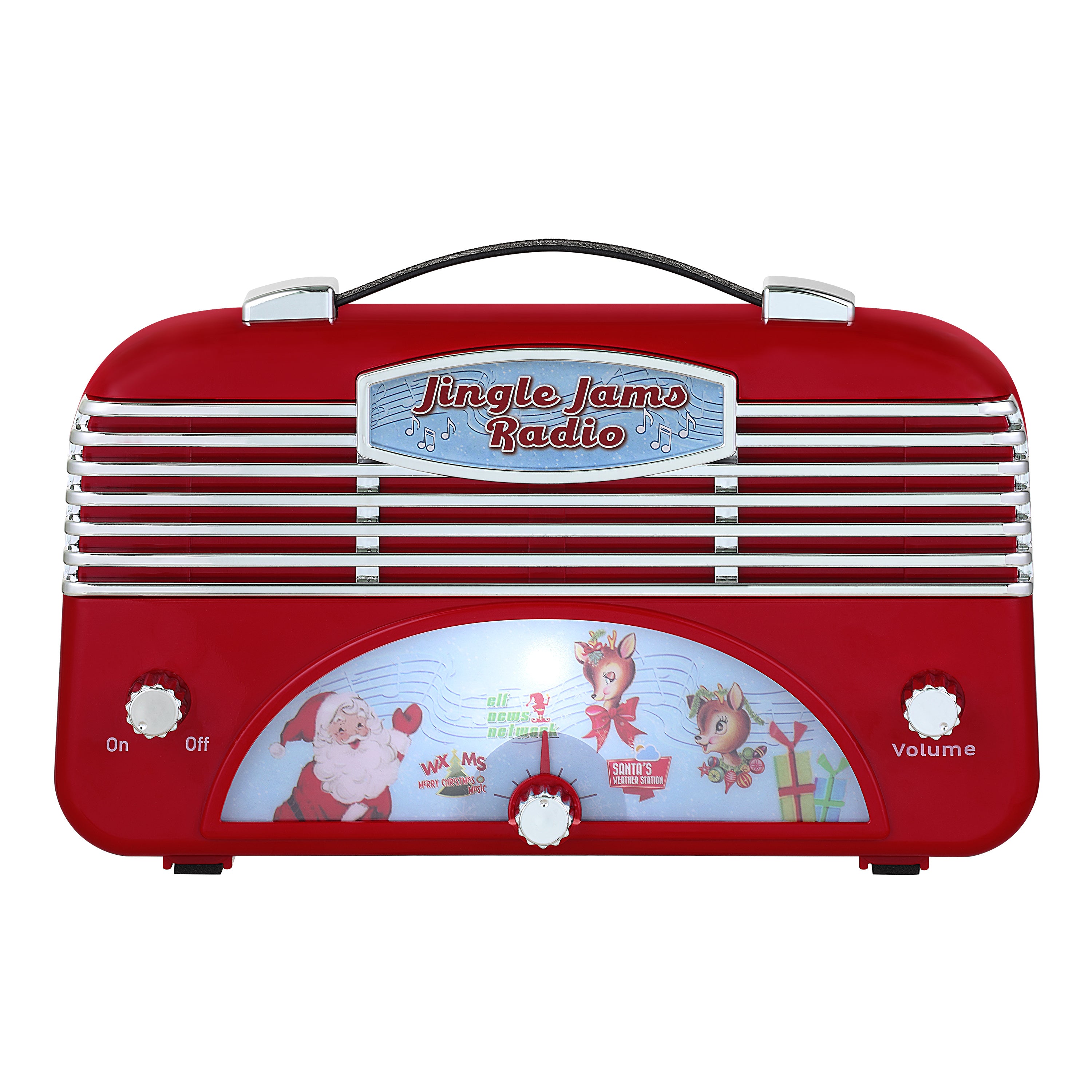 Retro Jingle Jams Radio - Red