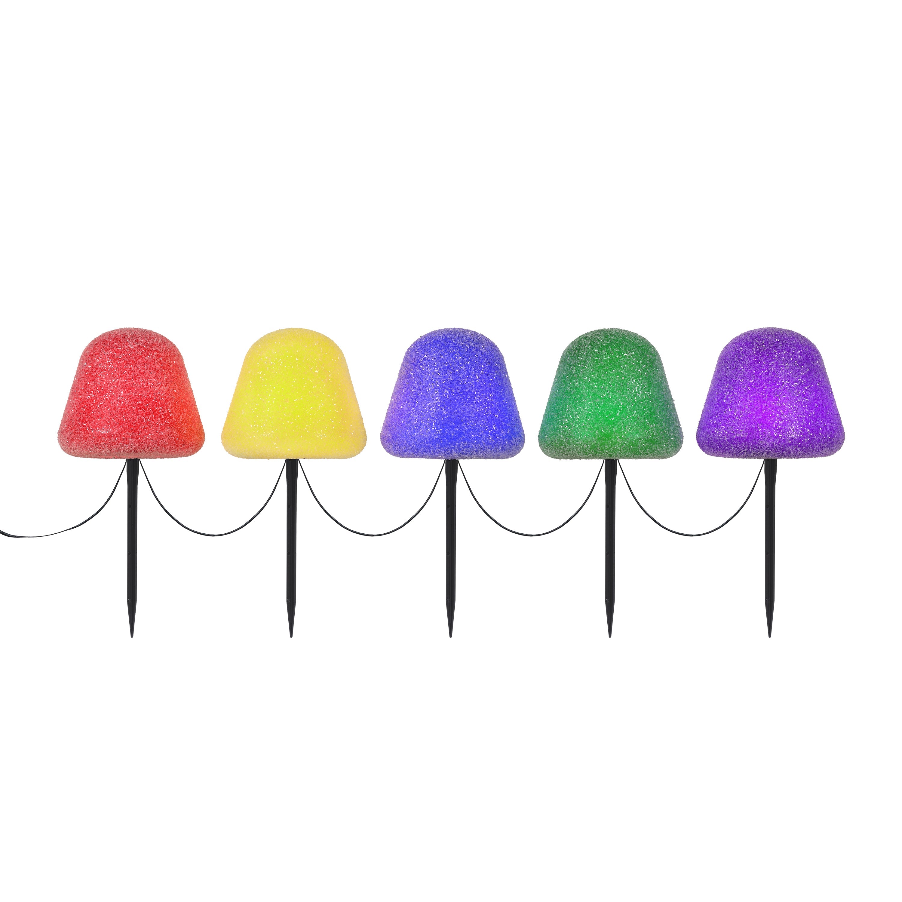 8 in. Sugared Gumdrop Pathway Lights - Mr. Christmas