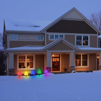 8 in. Sugared Gumdrop Pathway Lights - Mr. Christmas