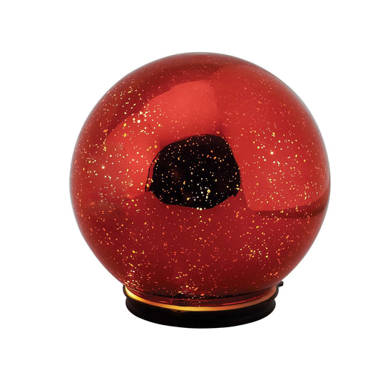 8" Twinkling Sphere - Red - Mr. Christmas