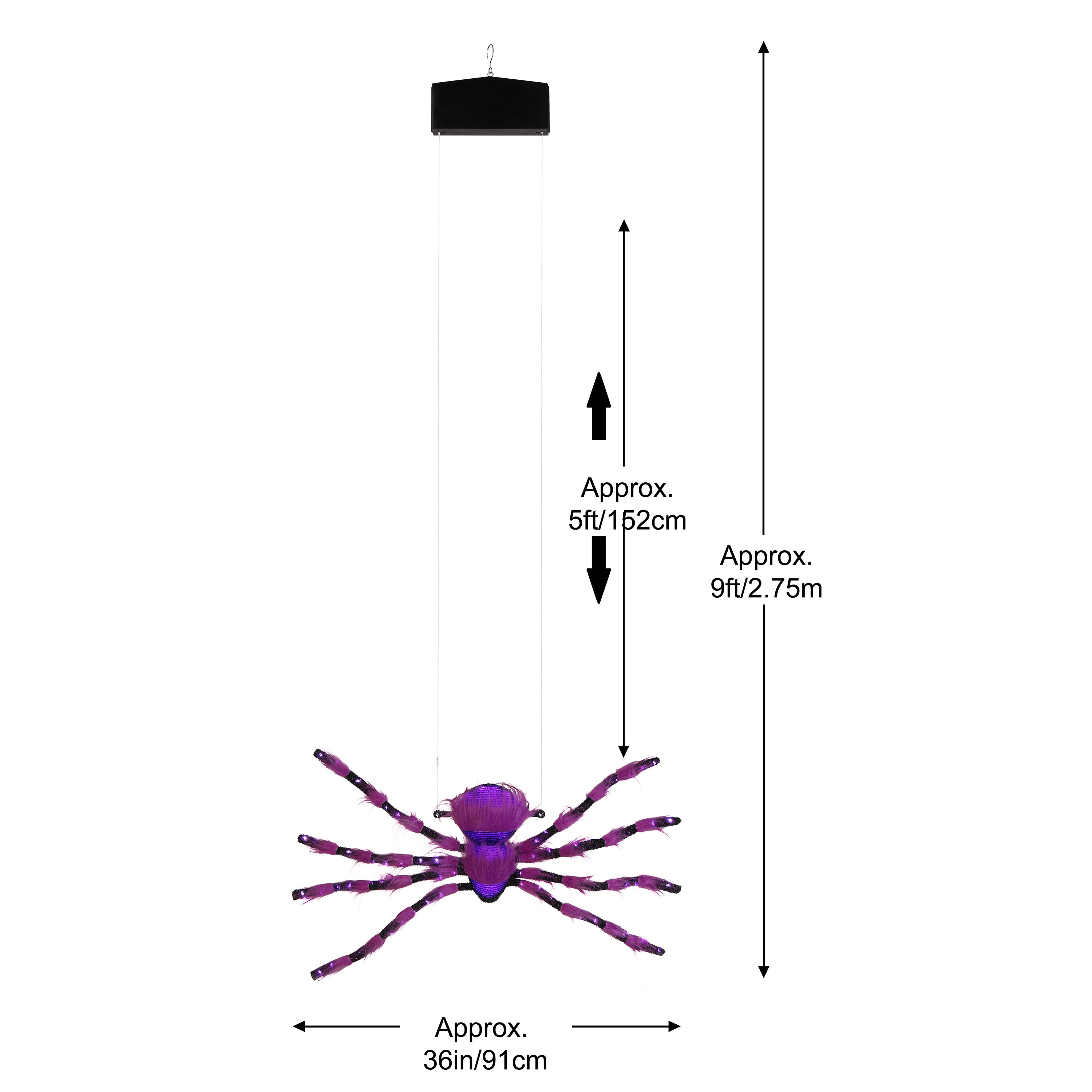 Mr. Christmas Animated Climbing Spider - Thumbnail 3