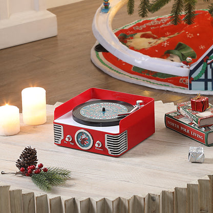 9in. Retro Record Player - Mr. Christmas