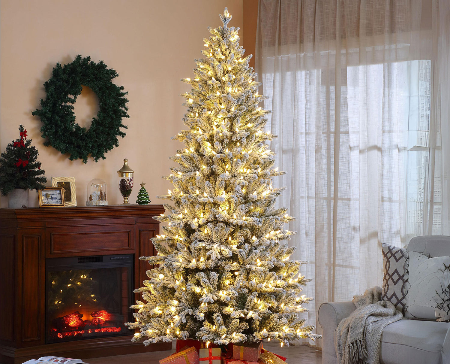 With Remote Control Christmas Tree Lights 9 Christmas Tree - Temu