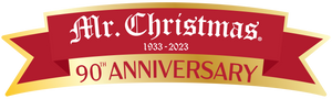 Mr. Christmas 90th Anniversary Logo