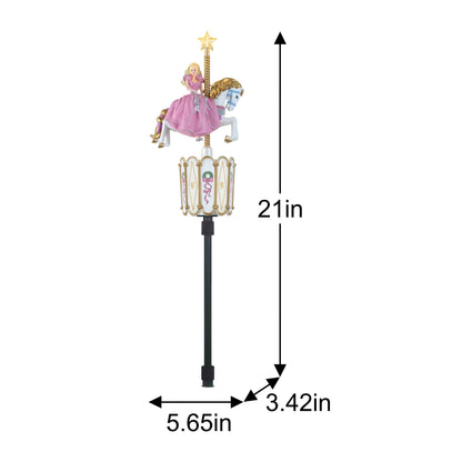 Animated Barbie Tree Topper - Mr. Christmas