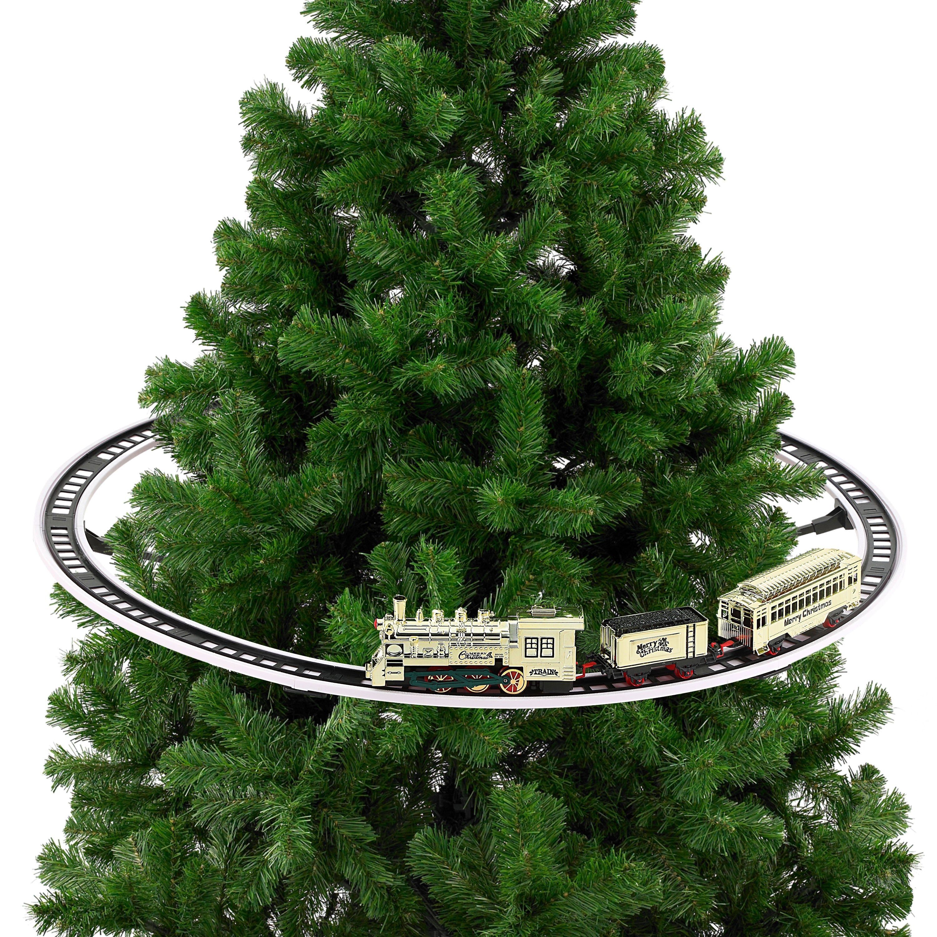 Animated Train Around the Tree - Mr. Christmas
