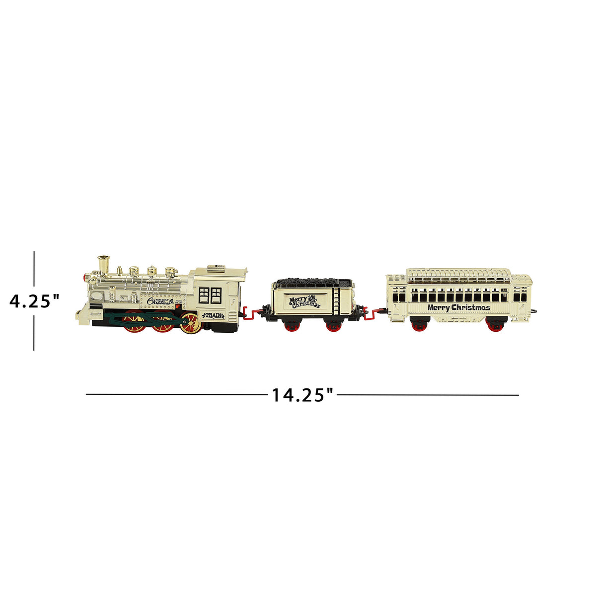 Animated Train Around the Tree - Gold - Mr. Christmas