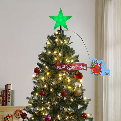 Grinch Animated 2D Topper - Mr. Christmas
