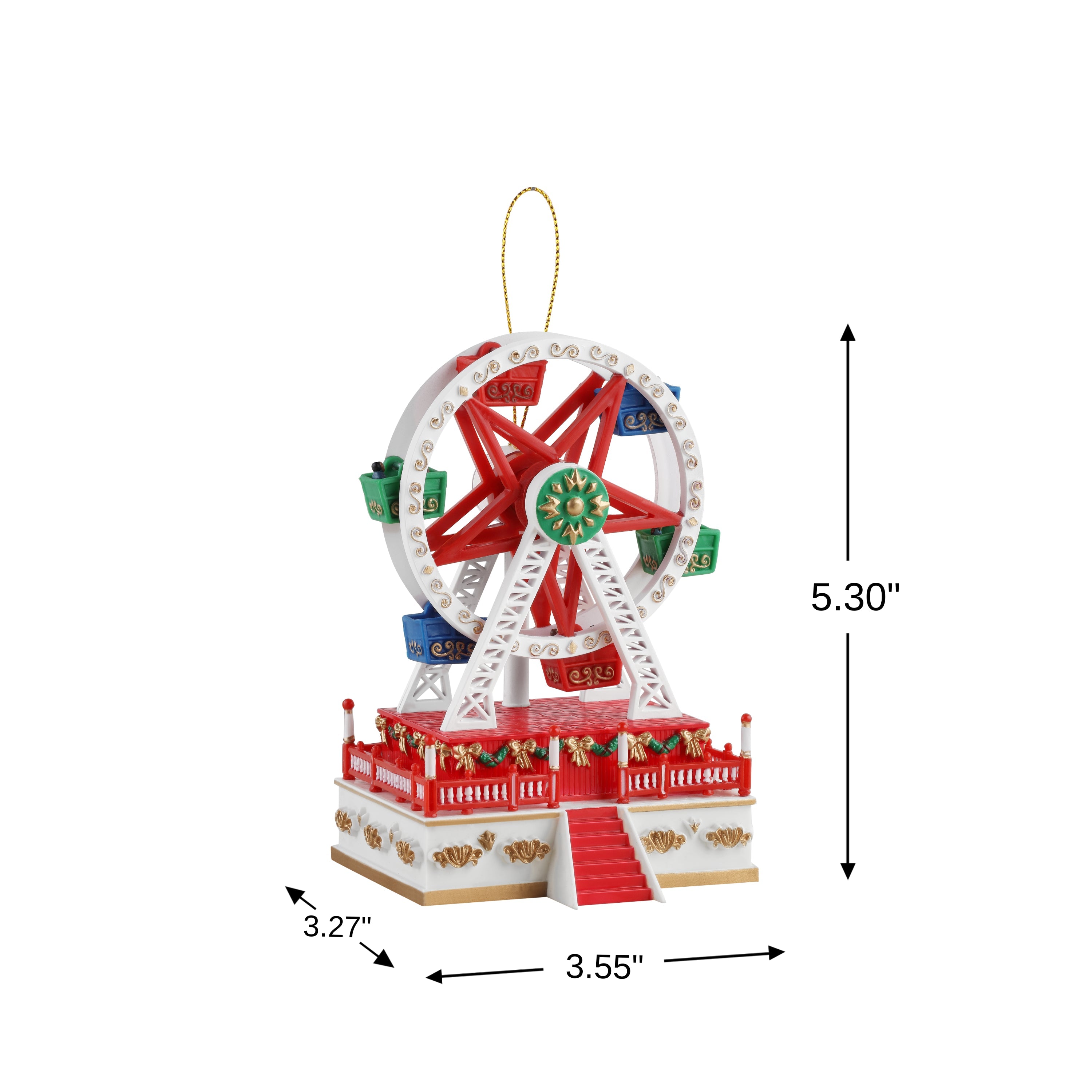 Mini Carnival - Ferris Wheel with White Base - Mr. Christmas