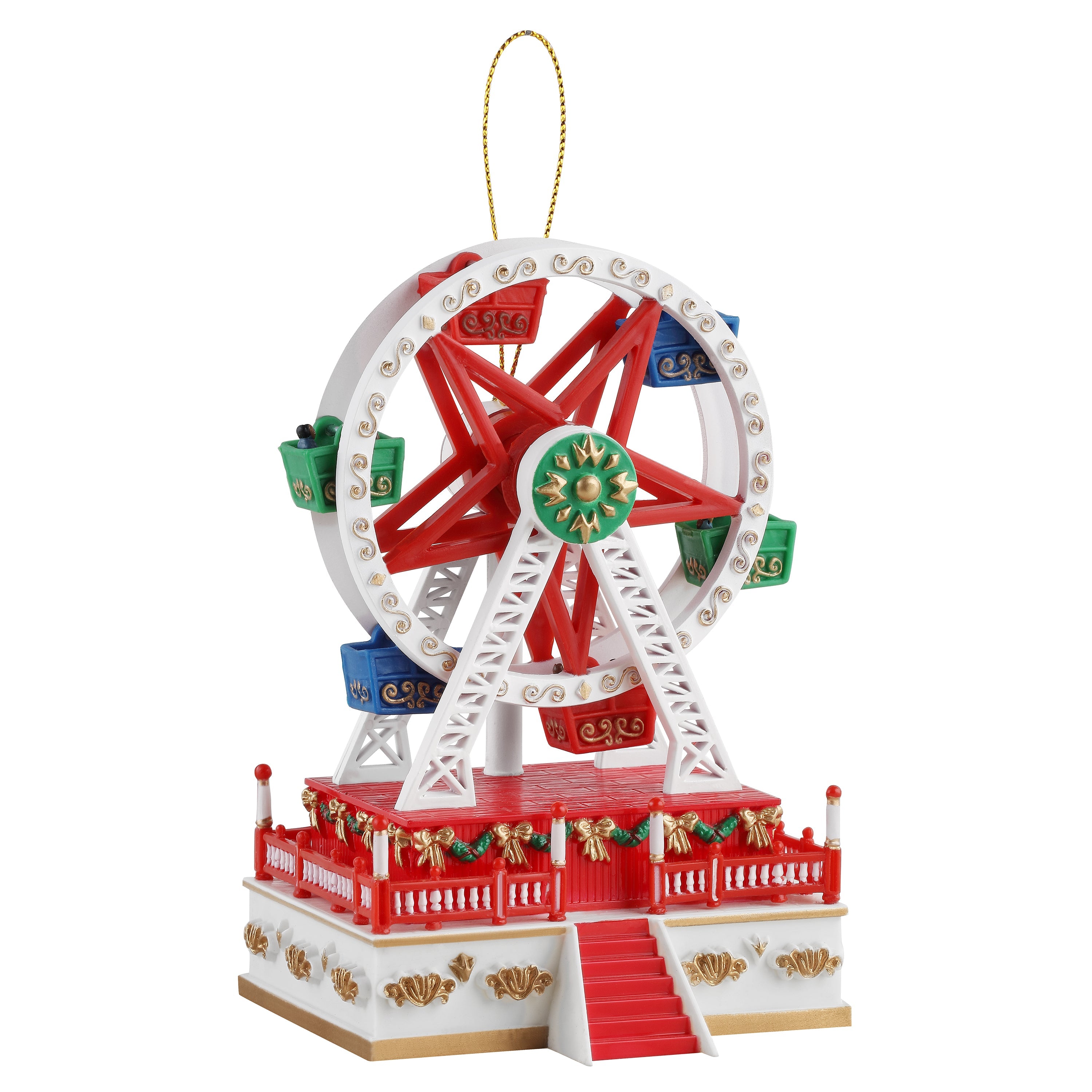 Mini Carnival - Ferris Wheel with White Base - Mr. Christmas