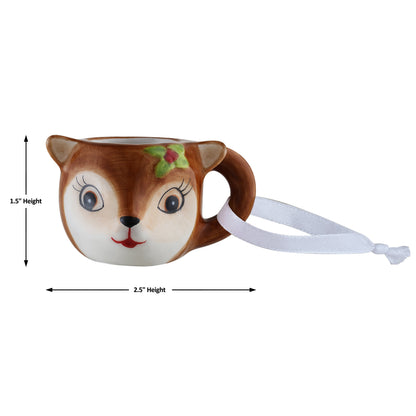 Mini Christmas Mug Ornaments Assortment - Mr. Christmas