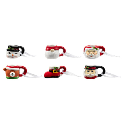 Mini Mug Ornament Assortment - Mr. Christmas
