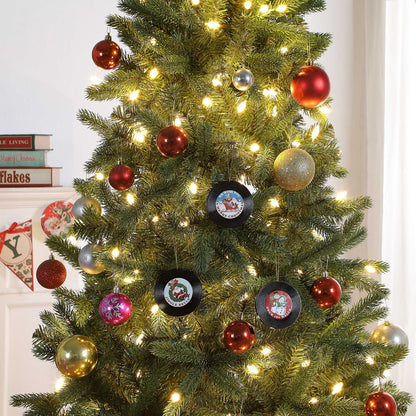 Mini Record Ornaments Assortment - Mr. Christmas