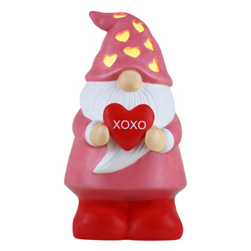 Miss Valentine 10" Gnome - Pink - Mr. Christmas