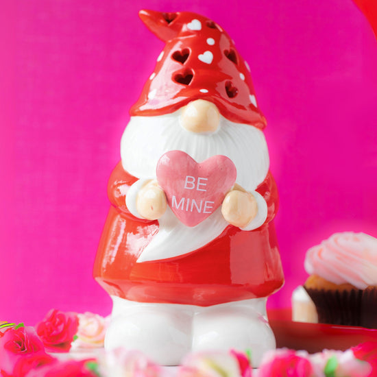 Miss Valentine 10" Gnome - Red - Mr. Christmas