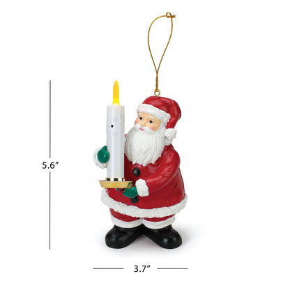 Dimensions of Mr. Christmas Goodnight Lights Santa Tree Light Controller ornament