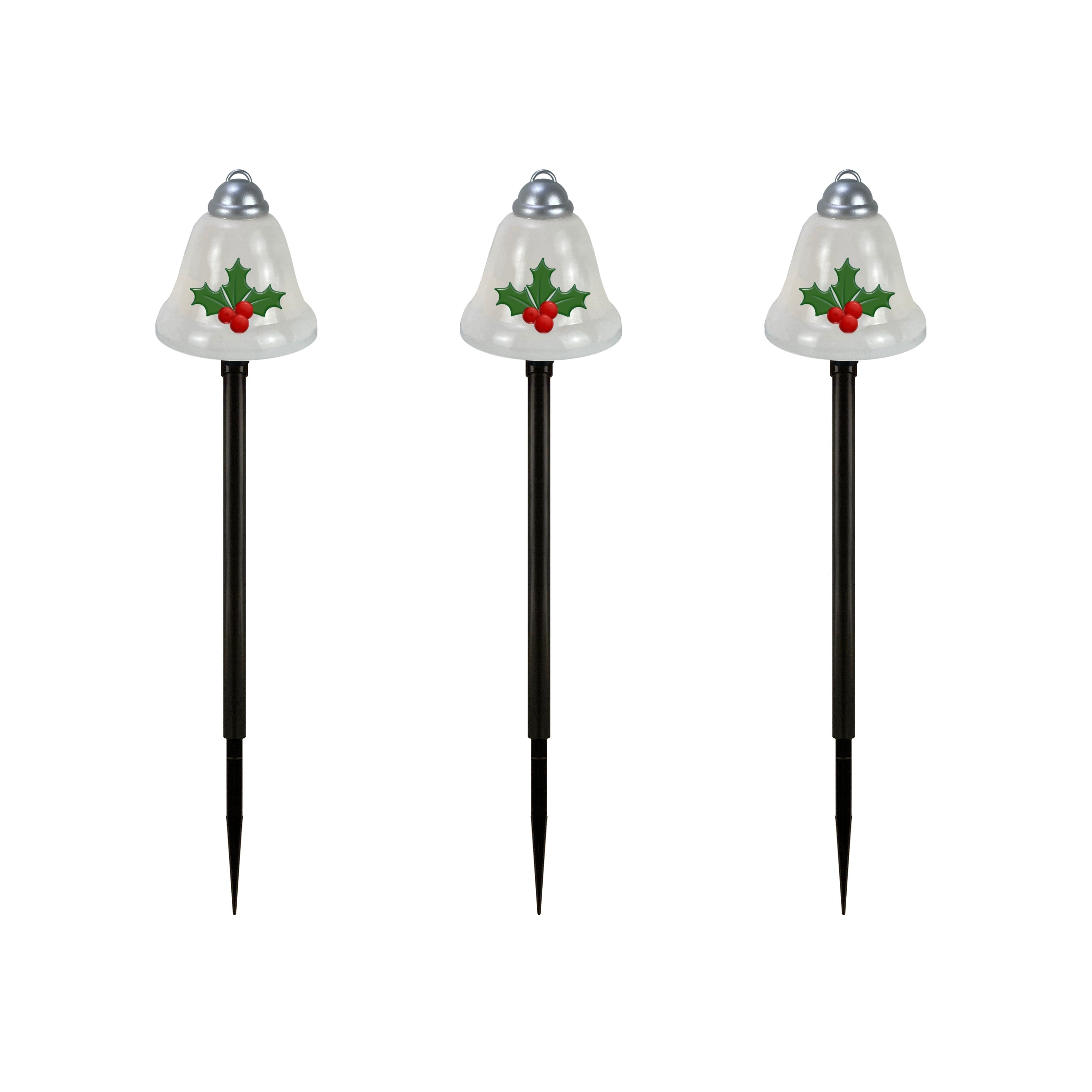 Musical Blow Mold Bell Pathway Lights - Mr. Christmas