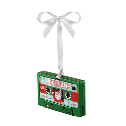 Musical Cassette Ornaments Set - Red & Green - Mr. Christmas