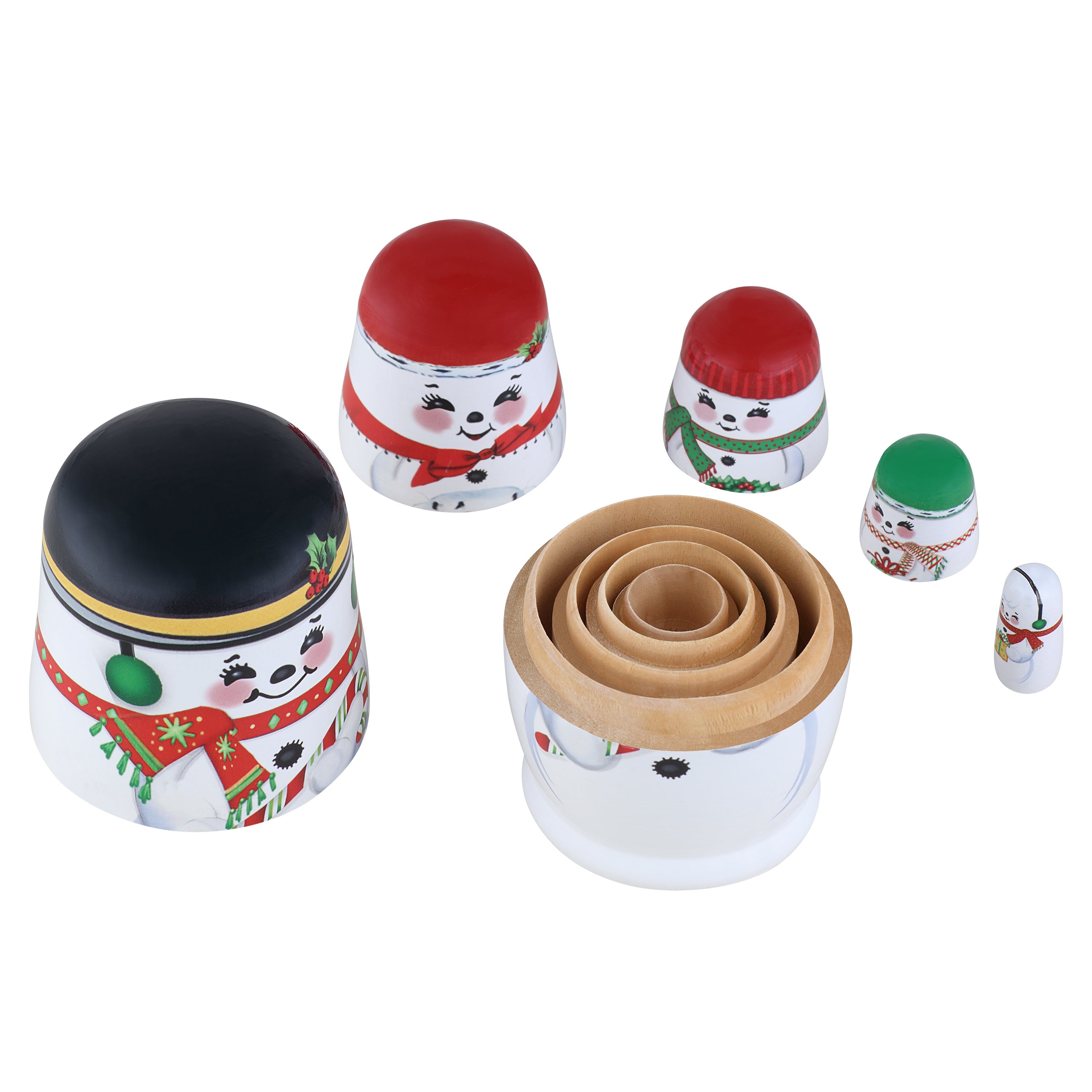 Nostalgic Nesting Figures - Snowman - Mr. Christmas