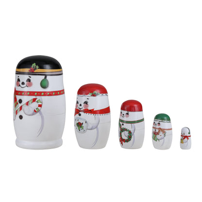 Nostalgic Nesting Figures - Snowman - Mr. Christmas