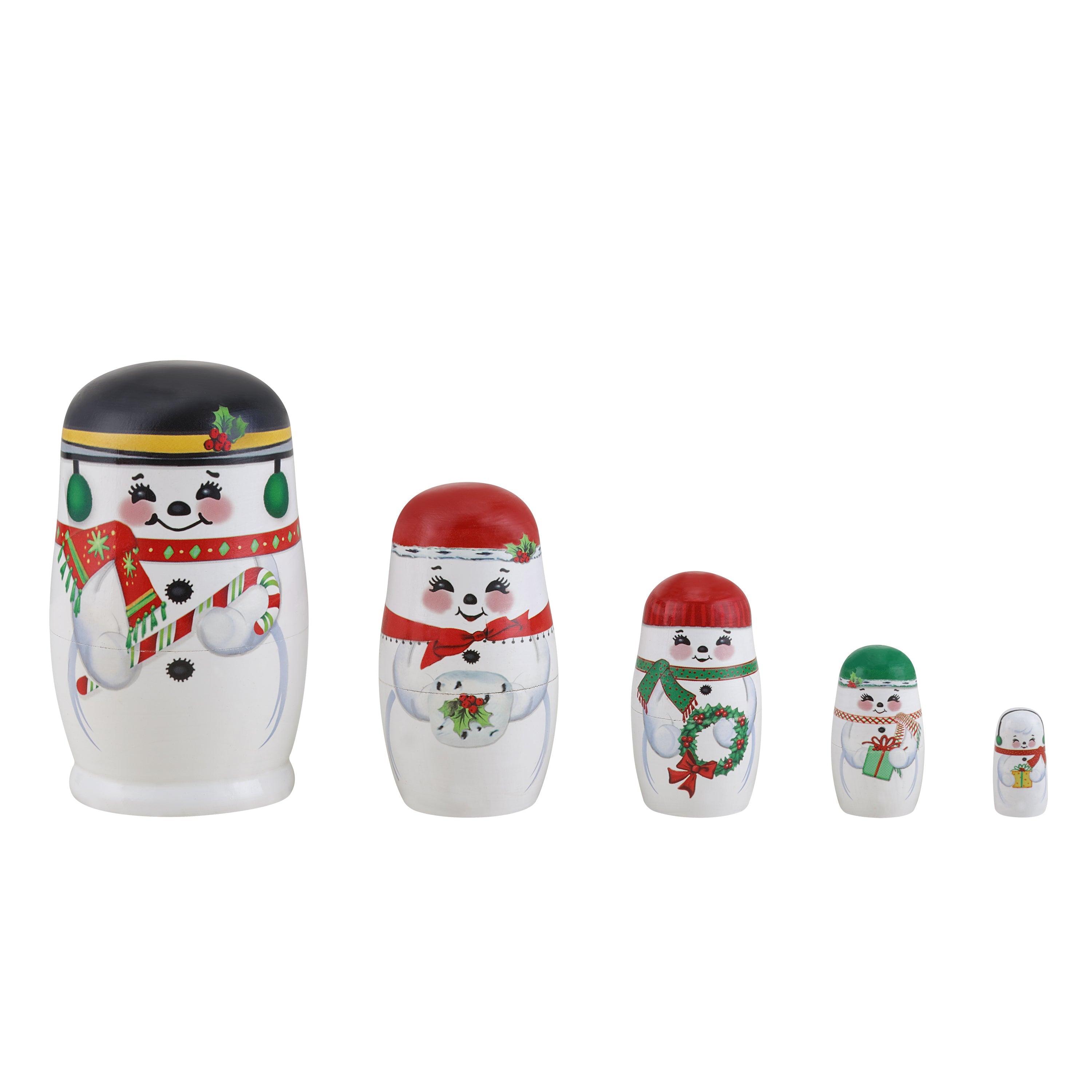Nostalgic Nesting Figures - Snowman - Mr. Christmas